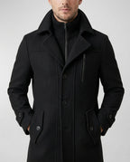 Callaghan Men's Layered Zip Field Coat